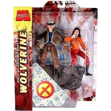 Marvel Select Wolverine with Kitty Pryde Action Figure [Days of Future Past]