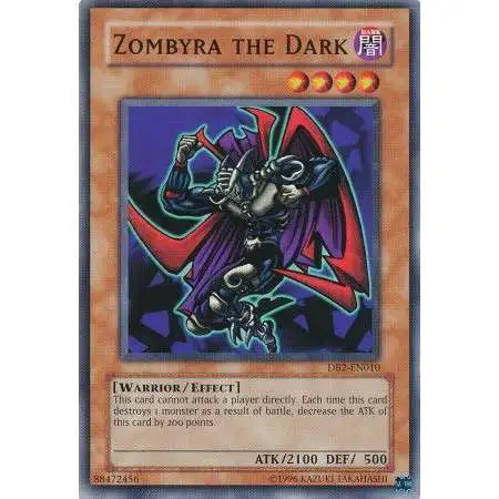 YuGiOh Dark Beginning 2 Common Zombyra the Dark DB2-EN010