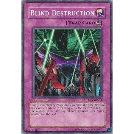 YuGiOh Dark Beginning 2 Common Blind Destruction DB2-EN019