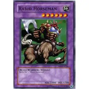 YuGiOh Dark Beginning 2 Common Rabid Horseman DB2-EN049