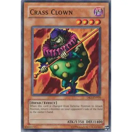YuGiOh Dark Beginning 2 Common Crass Clown DB2-EN050