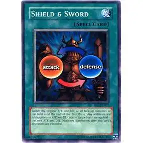 YuGiOh Dark Beginning 2 Common Shield & Sword DB2-EN077
