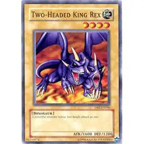 YuGiOh Dark Beginning 2 Common Two-Headed King Rex DB2-EN096