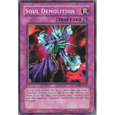 YuGiOh Dark Beginning 2 Common Soul Demolition DB2-EN135