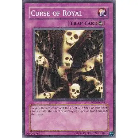 YuGiOh Dark Beginning 2 Common Curse of Royal DB2-EN241