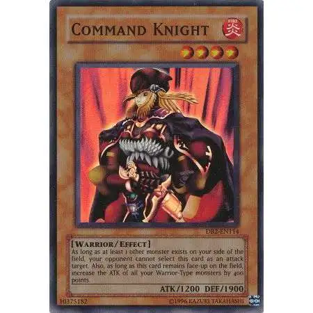 YuGiOh Dark Beginning 2 Super Rare Command Knight DB2-EN114