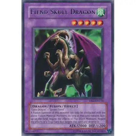 YuGiOh Dark Beginning 2 Rare Fiend Skull Dragon DB2-EN154