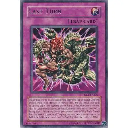 YuGiOh Dark Beginning 2 Rare Last Turn DB2-EN206