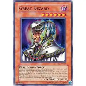 YuGiOh Dark Beginning 2 Super Rare Great Dezard DB2-EN220