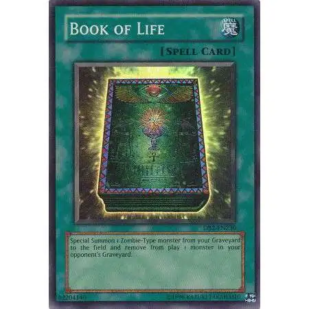 YuGiOh Dark Beginning 2 Super Rare Book of Life DB2-EN230