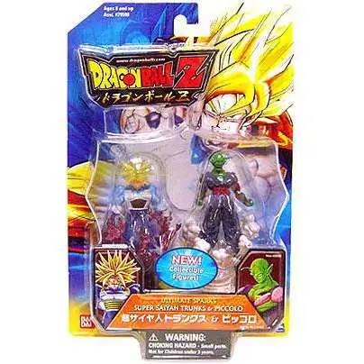 Dragon Ball Z Ultimate Sparks Super Saiyan Trunks & Piccolo 2.5-Inch PVC Figure 2-Pack