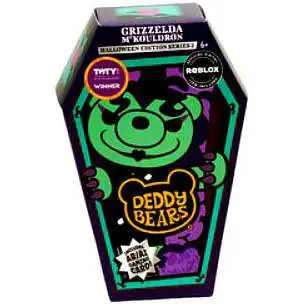 Deddy Bears Halloween Coffin Seres 2 Grizzelda McKauldron 6 Mini