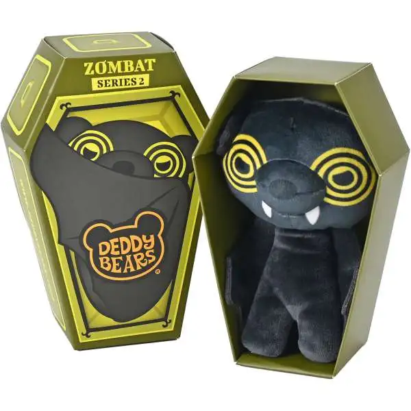 Deddy Bears Coffin Series 2 Zombat 5-Inch Plush