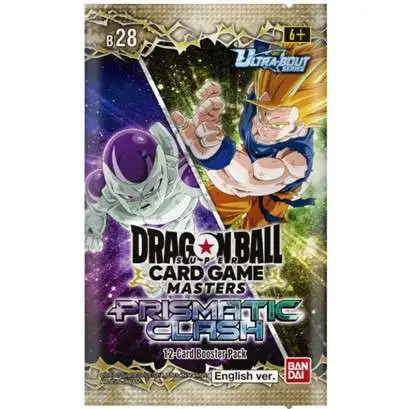 Dragon Ball Super Trading Card Game Masters Set #1 Famous Showdowns Booster Pack B28 [12 Cards]