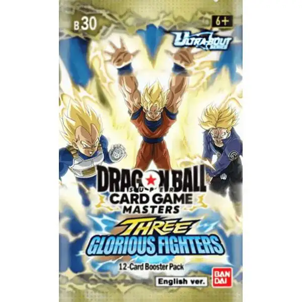 Dragon Ball Super Trading Card Game Masters Set #3 Ultra Bout Booster Pack B30 [12 Cards]