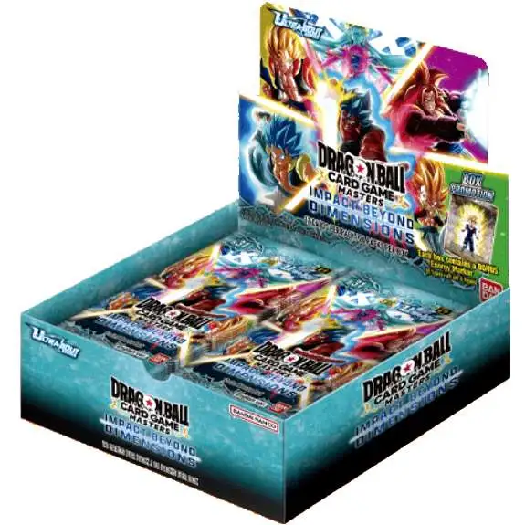Dragon Ball Super Trading Card Game Masters Set #4 Impact Beyond Dimensions Booster Box B31 [24 Packs] (Pre-Order ships July)