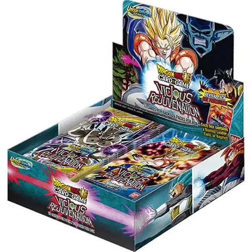 Dragon Ball Super Trading Card Game Unison Warrior Series 3 Vicious Rejuvenation Booster Box DBS-B12 [24 Packs]