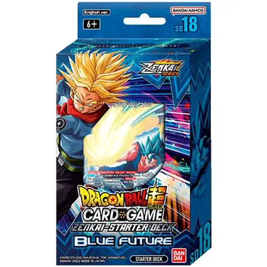 Dragon Ball Super Trading Card Game Zenkai Series 1 Dawn of the Z-Legends Blue Future Starter Deck SD18 [Trunks, 51 Cards]