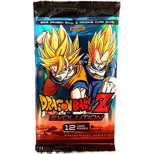 Dragon Ball Z Collectible Card Game Evolution Booster Pack [12 Cards]