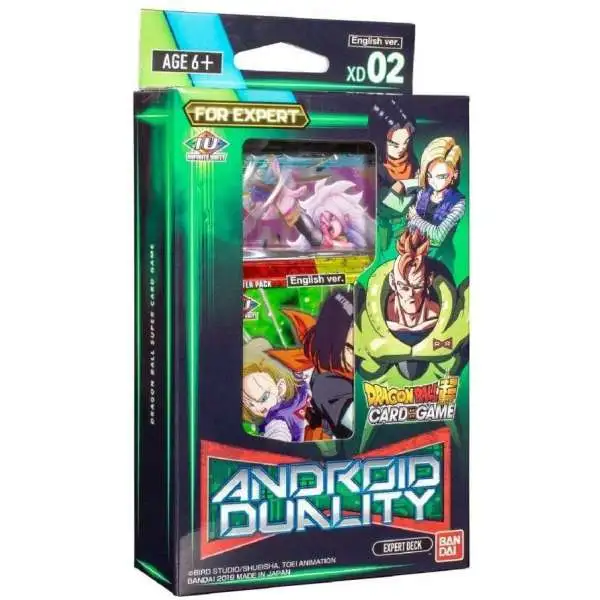 Dragon Ball Super Collectible Card Game XD 02 Android Duality Expert Deck