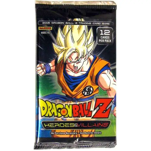 Dragon Ball Z Trading Card Game Perfection Panini 2016 Booster 