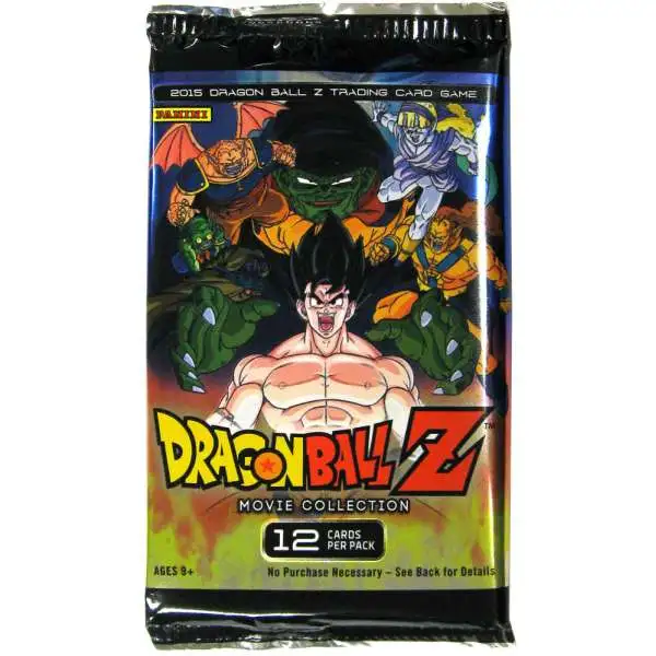 Dragon Ball Z Collectible Card Game Movie Collection Booster Pack [12 Cards]
