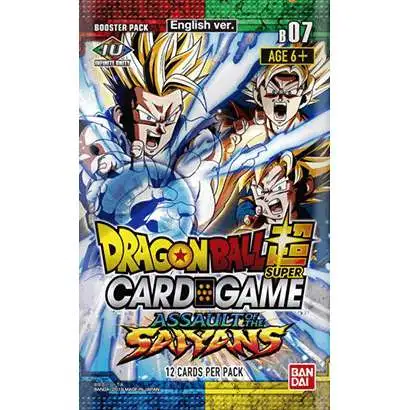 Dragon Ball Super Trading Card Game Series 7 Assault of the Saiyans Booster Pack DBS-B07 [12 Cards]
