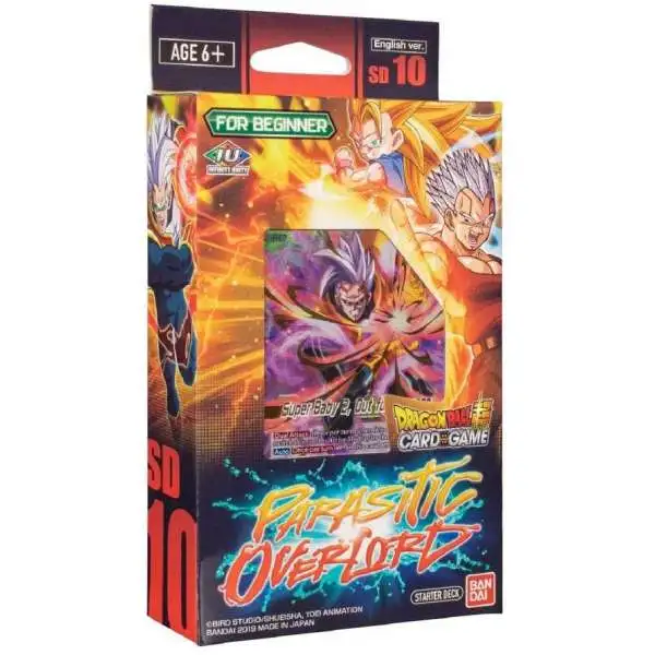 Dragon Ball Super Trading Card Game SD 10 Parasitc Overlord Starter Deck