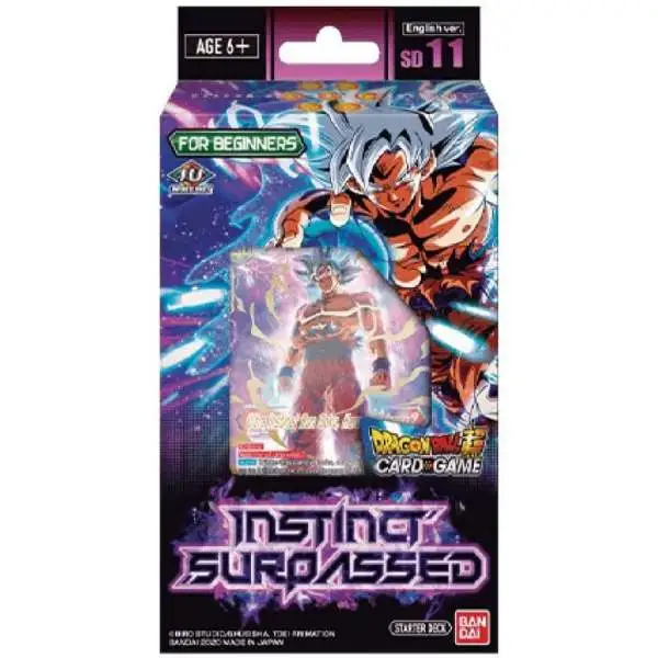 Dragon Ball Super Trading Card Game Series 9 Instinct Surpassed Starter Deck