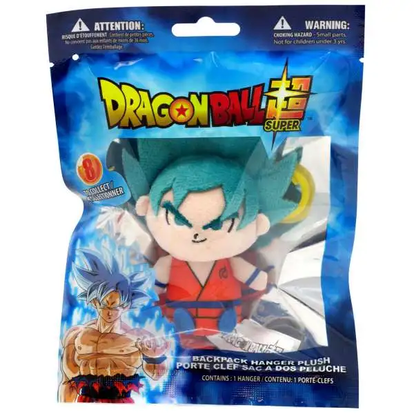 Dragon Ball Super Plush Hanger Super Saiyan Blue Goku 4-Inch