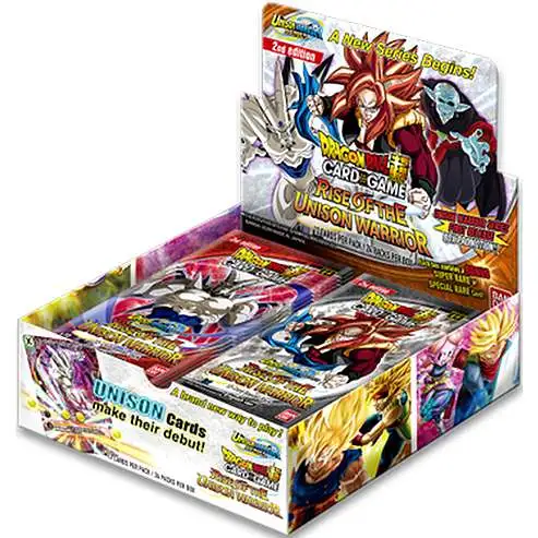 Dragon Ball Super Trading Card Game Unison Warrior Series 1 Rise of the  Unison Warrior Booster Box DBS-B10 24 Packs, Unlimited Edition Bandai -  ToyWiz