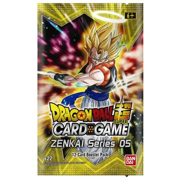 Dragon Ball Super Trading Card Game Zenkai EX Series 5 Critical Blow Booster Pack DBS-B22 [12 Cards]