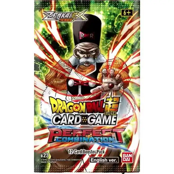 Dragon Ball Super Trading Card Game Zenkai EX Series 6 Perfect Combination Booster Pack DBS-B23 [12 Cards]