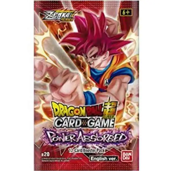 Dragon Ball Super Trading Card Game Zenkai Series 3 Power Absorbed Booster Pack DBS-B20 [12 Cards]