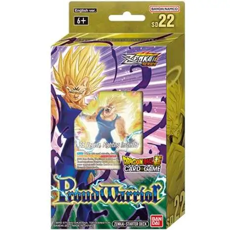 Dragon Ball Super Trading Card Game Zenkai Series 3 Power Absorbed Proud Warrior Starter Deck SD22 [51 Cards]