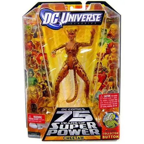 DC Universe 75 Years of Super Power Classics Trigon Series Cheetah Action Figure [Golden Age, Damaged Package]