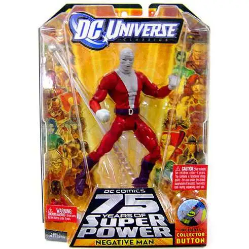 DC Universe 75 Years of Super Power Classics Trigon Series Negative Man Action Figure [With Bandages]