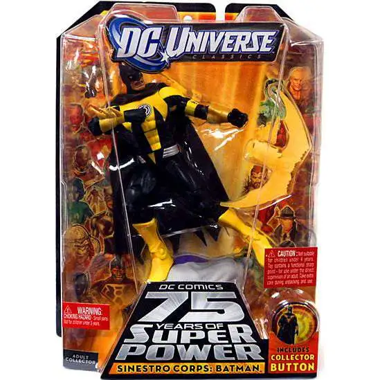 DC Universe 75 Years of Super Power Classics Validus Series Sinestro Corps Batman Action Figure