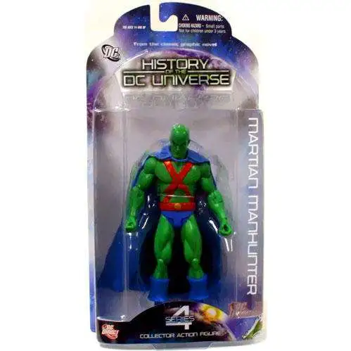 History of the DC Universe Series 4 Martian Manhunter Action Figure
