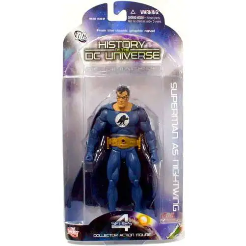History of the DC Universe Series 4 Superman As Nightwing Action Figure