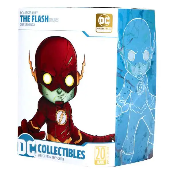 DC Artist Alley The Flash 6.6-Inch PVC Collector Statue [Chris Uminga, Zombie Variant]