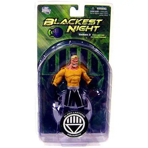 DC Green Lantern Blackest Night Series 3 Black Lantern Aquaman Action Figure
