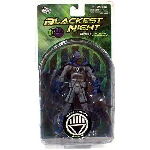 DC Green Lantern Blackest Night Series 5 Black Lantern Batman Action Figure