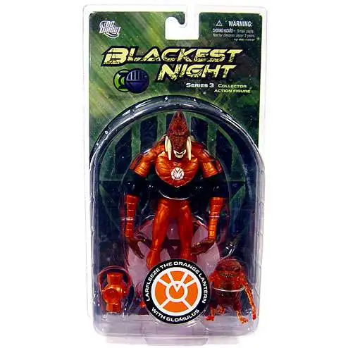 DC Green Lantern Blackest Night Series 3 Larfleeze the Orange Lantern with Glomulus Action Figure
