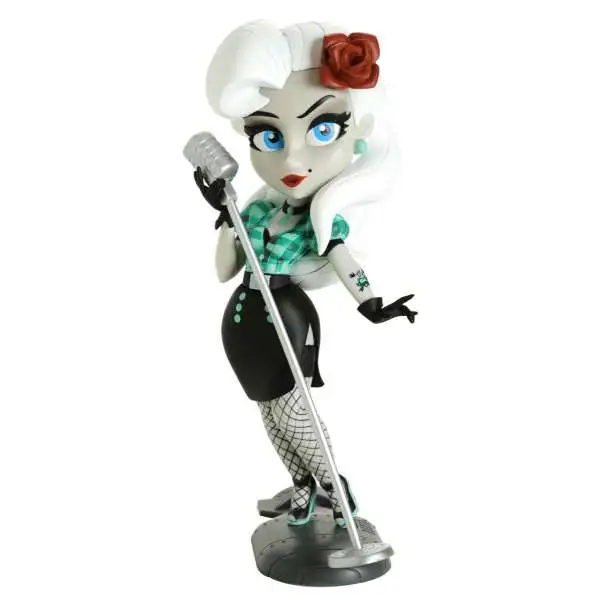 DC Bombshells Black Canary Exclusive 7-Inch Vinyl Figure [Noir Edition]