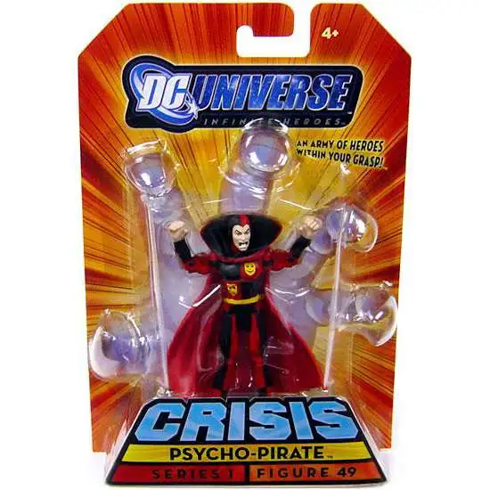 DC Universe Crisis Infinite Heroes Series 1 Psycho-Pirate Action Figure #49