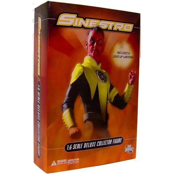 DC Green Lantern 1:6 Scale Deluxe Sinestro Collectible Figure