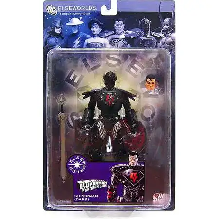 DC Elseworlds Series 4 The Dark Side Superman Action Figure [Dark]