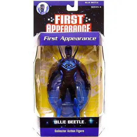 DC First Appearance Series 4 Blue Beetle Action Figure [Damaged Package]