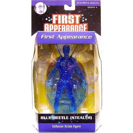 DC First Appearance Series 4 Blue Beetle Action Figure [Stealth]